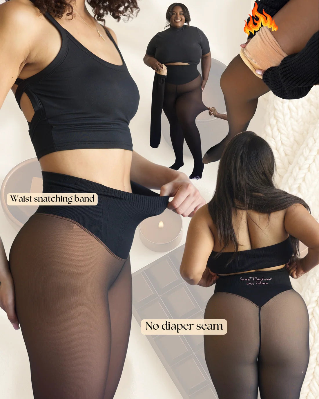 SweetMayhem Fleece Leggings